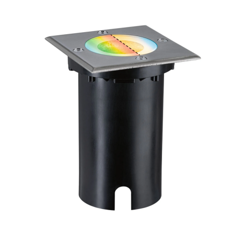 Встраиваемый светильник RGBW 4,9W, квадратный