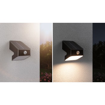 Sienas gaismeklis Lesly 5,5 W ar saules bateriju un kustības sensoru