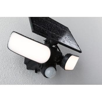 Sienas gaismeklis Sonlig 2x9 W ar saules bateriju un kustības sensoru