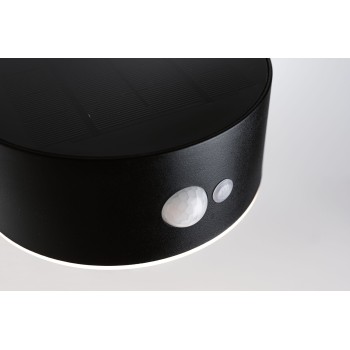 Sienas gaismeklis Eileen ar saules bateriju un kustības sensoru 