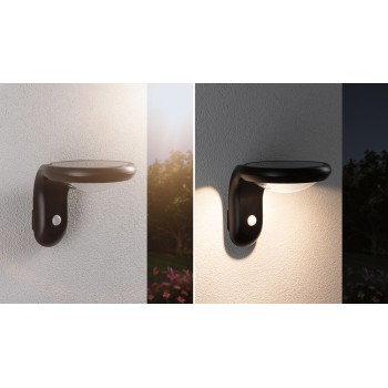 Sienas gaismeklis Diskola 3,5W ar saules bateriju un kustības sensoru