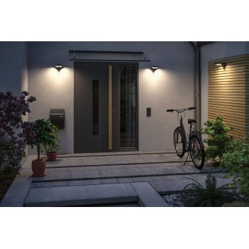 Sienas gaismeklis Bordola 3,5W ar saules bateriju un kustības sensoru