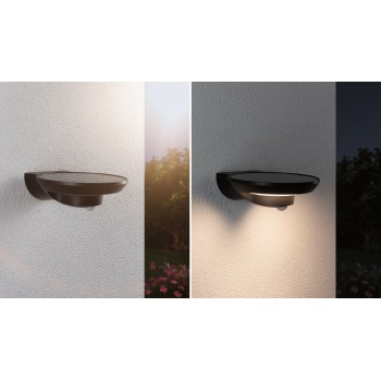 Sienas gaismeklis Bordola 3,5W ar saules bateriju un kustības sensoru