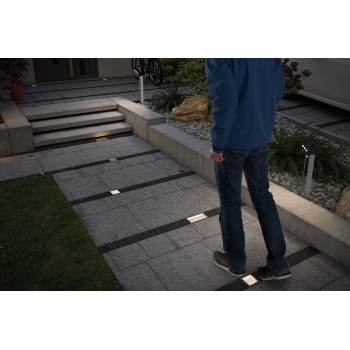 Iebūvējamais gaismeklis Brick, 0,8 W.