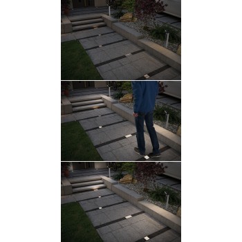 Iebūvējamais gaismeklis Brick, 0,8 W.