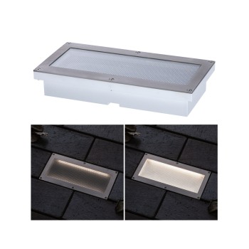 Iebūvējamais gaismeklis Brick, 1 W, kukaiņiem draudzīgs, 200 × 100 mm.