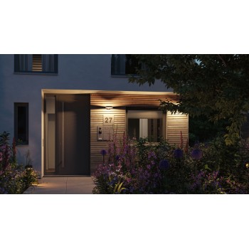 Sienas gaismeklis Anela 12 W, kukaiņiem draudzīgs, ar kustības sensoru