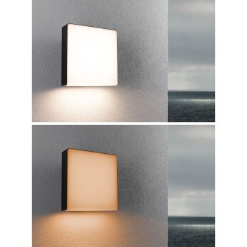 Настенный светильник Azalena 8,5 Вт, безопасный для насекомых, черный