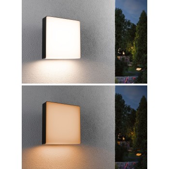 Настенный светильник Azalena 8,5 Вт, безопасный для насекомых, черный