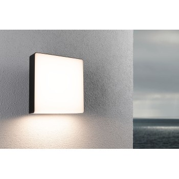 Sienas lampa Azalena 8,5W, melna