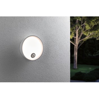 Настенный светильник Platomo, 14,5 Вт, белого цвета, с датчиком движения.