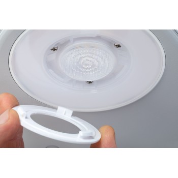 Настенный светильник Silma 5,5W с датчиком движения, белого цвета