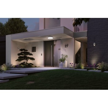 Sienas lampa Circula 14W, baltā krāsā