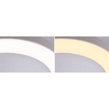 Sienas lampa Circula 14W, draudzīga kukaiņiem, baltā krāsā