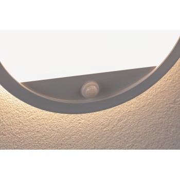 Sienas/griestu gaismeklis Lamina Backlight 14,5 W ar kustības sensoru, baltā krāsā