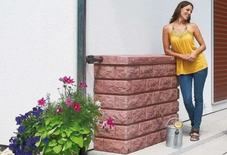 Rocky и Woody немецкий наземные резервуары для сбора дождевой воды